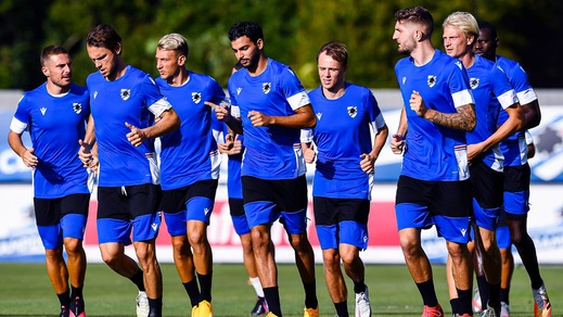 Sampdoria, Ranieri sorride e riabbraccia i nazionali