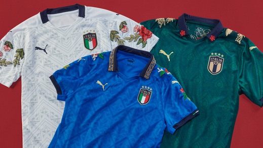PUMA e The Football Gal Omaggiano le maglie della FIGC