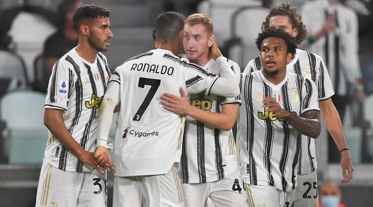 Juve-Sampdoria 3-0: Kulusevski, Bonucci e Ronaldo, Pirlo già convince