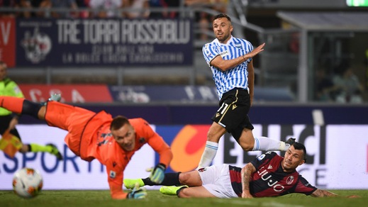 Spal, lesione al collaterale mediale per Di Francesco