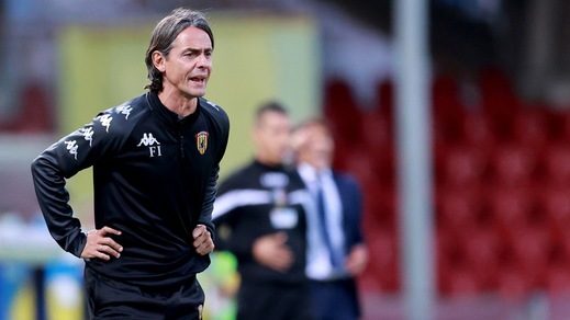 Benevento, Inzaghi: "Nessuna rivincita contro il Bologna, ho un bel ricordo"