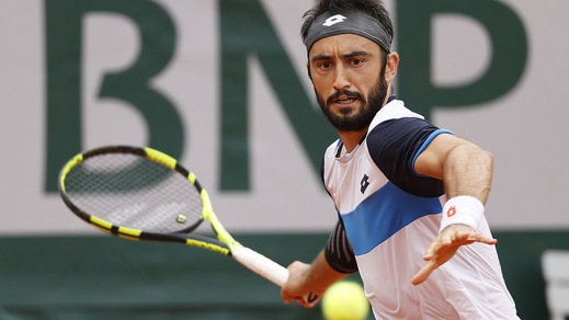 Australian Open, Giustino eliminato