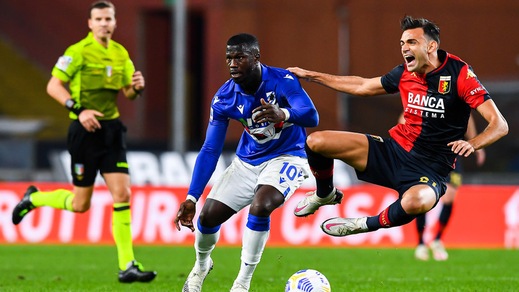 Sampdoria, si ferma Keita