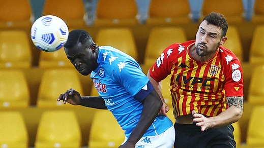 È un Benevento poco cattivo: "picchia" solo Ionita