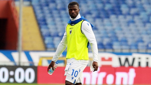 Sampdoria, per Keita terapie e fisioterapia