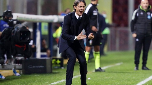 Benevento, Inzaghi: "Non mi piace questo clima, sembriamo già retrocessi"