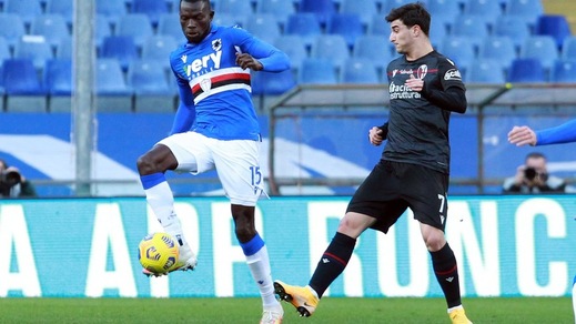 Sampdoria, per Colley ritorno in gruppo