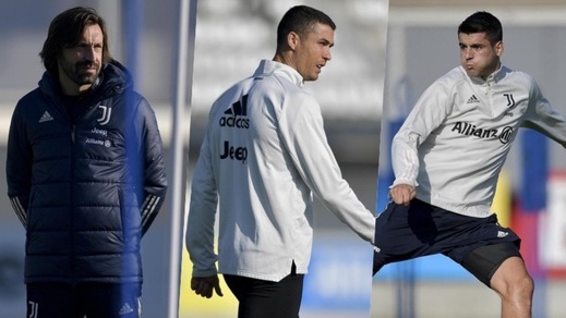 Juve, Ronaldo-Morata coppia d'oro anche in allenamento