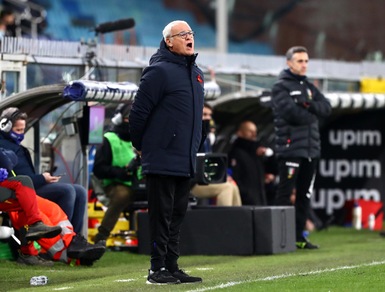 Sampdoria, Ranieri: "Milan fortissimo, nel primo tempo padrone del campo"
