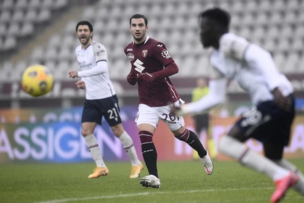 Torino, Bonazzoli ha lavorato a parte