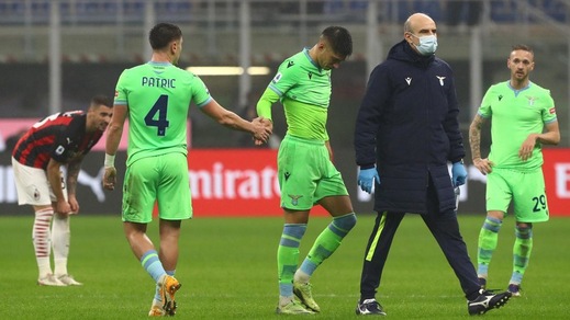 Lazio, la ripresa il 29: da valutare Correa