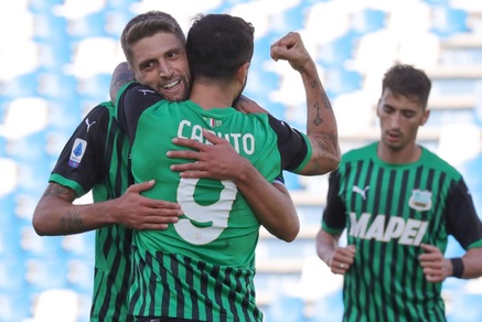 Sassuolo, per Caputo e Berardi si chiude un 2020 d'oro