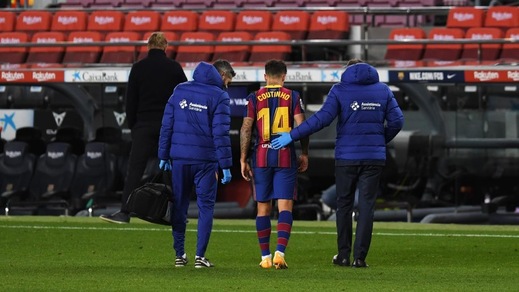 Barcellona, Coutinho ko: lesione al menisco, ora l'operazione