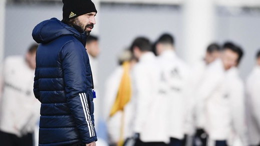 Juve, allenamento tattico alla vigilia del Milan