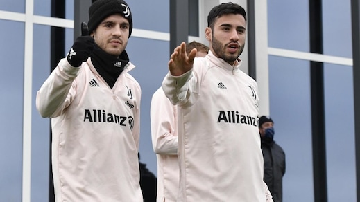Juve, i convocati per il Sassuolo: riecco Morata