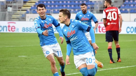 Il Napoli cala il poker. Ciclone Inter VIDEO