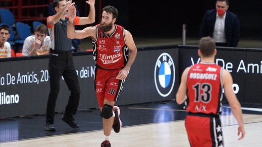 Milano soffre ma batte Pesaro,Bilan lancia Sassari. Brindisi al fotofinish ringrazia Harrison