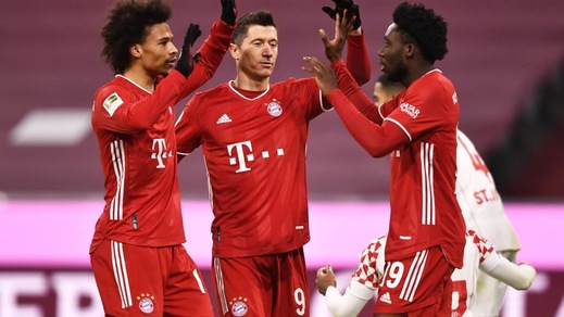 Bayern rimonta e manita: primo posto in Bundesliga. Il Dortmund risorge