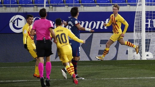 Il Barcellona rialza la testa: 1-0 a Huesca