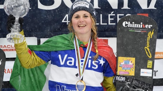 Coppa del mondo snowboard, gruppo Sbx in raduno a Cervinia