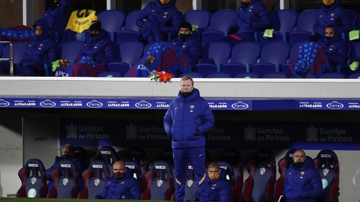 Barcellona, due positivi al covid nello staff tecnico prima dell'Atletico Bilbao