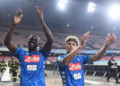 Napoli, per Koulibaly e Malcuit anche lavoro personalizzato