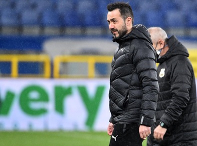 De Zerbi: "Sassuolo, reagisci! Djuricic? Gioca titolare"