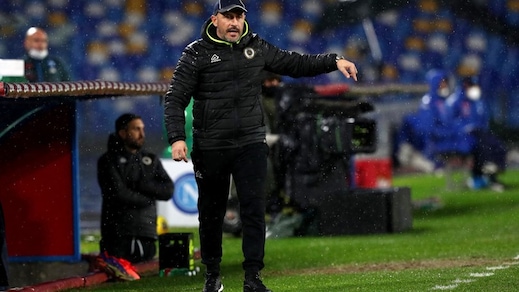 Spezia, Italiano: "Battuto il Napoli con la nostra peggior prestazione"