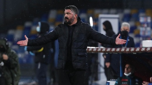 Gattuso: "Napoli schizofrenico e nervoso. Perdiamo partite incredibili"