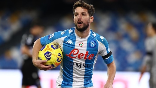Napoli, per Mertens terapie e lavoro personalizzato