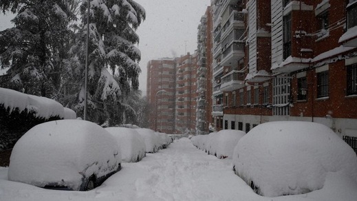 Tempesta Filomena travolge la Spagna: salta Atletico Madrid-Bilbao