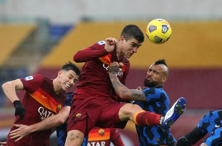 Roma-Inter 2-2: Mancini acciuffa il pari all'86'