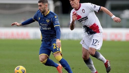 Crotone, si ferma Molina: out un mese