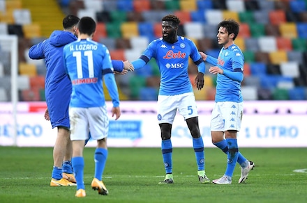 Napoli, Bakayoko: "Contento per il gol. Dovevamo dare un segnale"