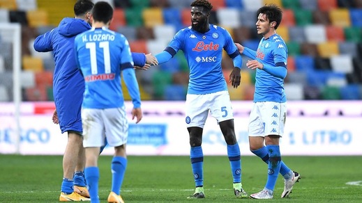 Napoli, Bakayoko: "Contento per il gol. Dovevamo dare un segnale"