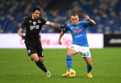 Napoli-Empoli 3-2, il tabellino