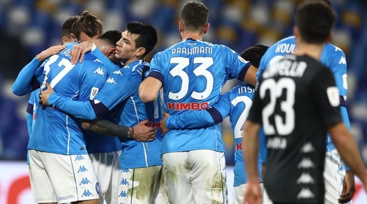 Napoli-Empoli 3-2: Gattuso aspetta Roma o Spezia