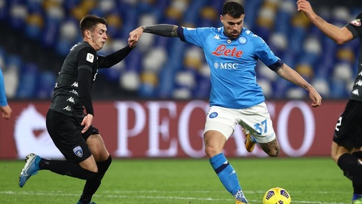 Napoli, Petagna: "Era importante vincere. Ora testa alla Fiorentina"