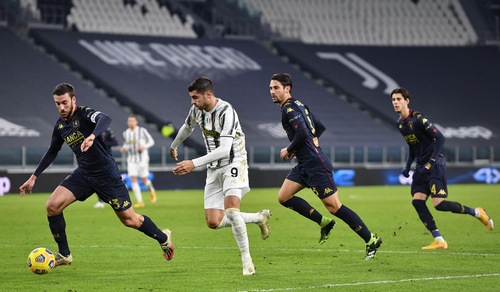 Juve-Genoa 2-2 (3-2 d.t.s.), il tabellino