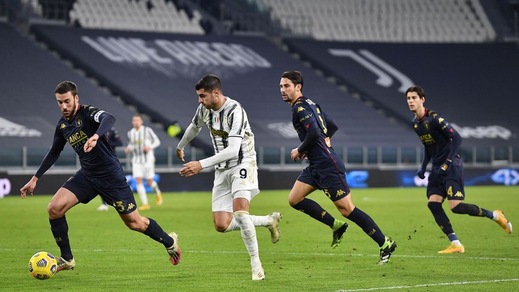 Juve-Genoa 2-2 (3-2 d.t.s.), il tabellino