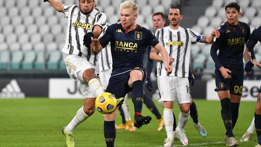 Juve, Rafia ko: lesione al legamento collaterale