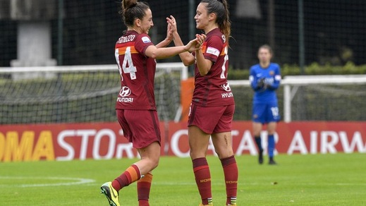 La Roma annuncia Linari e prepara la sfida col Napoli in campionato