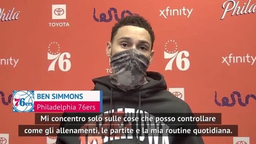 Simmons archivia Harden: "Felice di essere ancora ai 76ers"