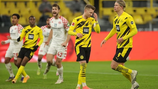 Haaland non segna e il Dortmund non vince. Lipsia, assist al Bayern
