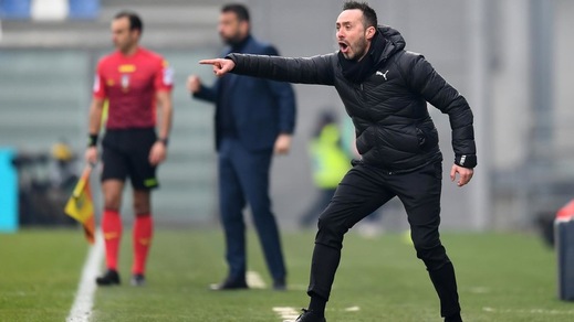 De Zerbi: "Il Sassuolo ha giocato contro tutti e tutto"
