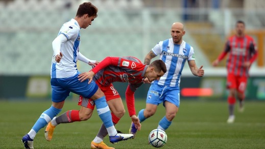 Pescara-Cremonese 0-2: Ciofani e autogol di Jaroszynski