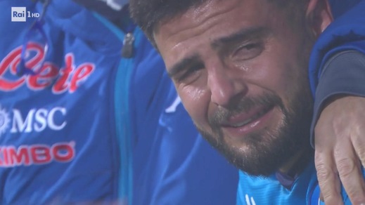 Insigne, serata nera in Supercoppa: rigore sbagliato e lacrime