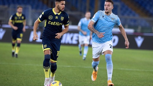 Lazio-Parma 2-1, il tabellino