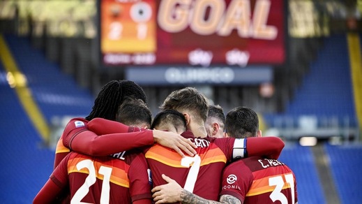 Roma-Spezia 4-3, il tabellino