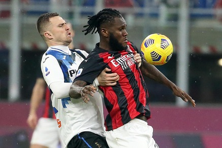 Milan-Atalanta 0-3, il tabellino